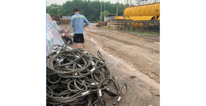 sling cáp thép, cáp thép, Lê Hà Vina, sling cáp thép nâng hạ