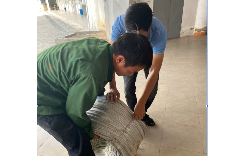 Cáp Bọc Nhựa D8, Lê Hà Vina, cáp lụa mềm, cáp inox, cáp bọc nhựa