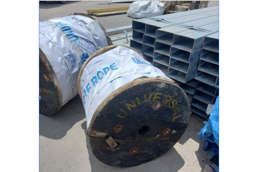 cáp thép, cáp thép chống xoắn, cáp thép nâng hạ, phụ kiện cáp thép, sling cáp thép,  thiết bị nâng hạ, lê hà vina, cáp thép xây dựng